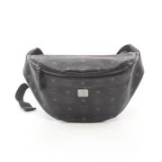 Pre-owned Canvas shoulder-bags MCM Pre-owned , Black , Dames