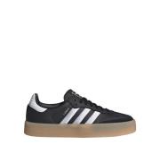 Comfortabele Samba Sneakers Adidas , Black , Dames