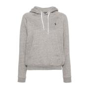 Lange Mouw Sweatshirt Ralph Lauren , Gray , Dames