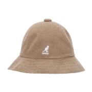 Casual Oat Bucket Hat Bermuda Stijl Kangol , Beige , Heren