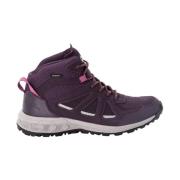 Waterdichte Ademende Dames Trekkingschoenen Jack Wolfskin , Purple , D...