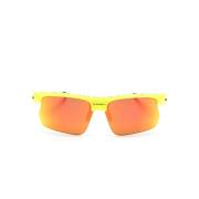 Fluorescerende Gele Spiegelzonnebril Oakley , Yellow , Unisex