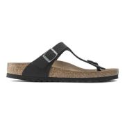 Kurkvoetbedsandalen Birkenstock , Black , Dames