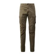 Stretch Cargo Broek in Satijn Stretch Katoen C.p. Company , Green , He...