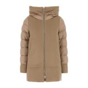 Warme Beige Donsjas Fresia-Le Moorer , Beige , Dames