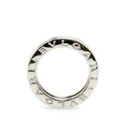 Pre-owned White Gold rings Bvlgari Vintage , Gray , Dames