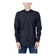 Blauwe Klassieke Kraag Shirt Herfst/Winter Antony Morato , Blue , Here...