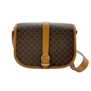 Pre-owned Canvas celine-bags Celine Vintage , Brown , Dames