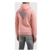 Essential Logo Hoodie Heren Roze Pure Path , Pink , Heren