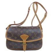 Pre-owned Canvas shoulder-bags Louis Vuitton Vintage , Brown , Dames