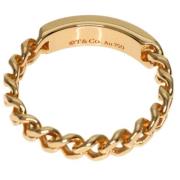 Pre-owned Rose Gold rings Burberry Vintage , Yellow , Dames