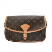 Pre-owned Canvas shoulder-bags Louis Vuitton Vintage , Brown , Dames