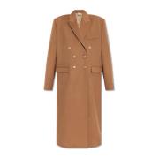 Wollen jas Vetements , Beige , Dames