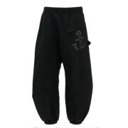 Ankerprint Wijde Pijp Broek JW Anderson , Black , Heren