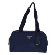 Pre-owned Fabric prada-bags Prada Vintage , Blue , Dames