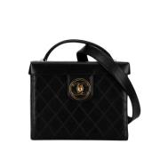 Pre-owned Leather chanel-bags Chanel Vintage , Black , Dames