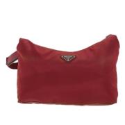 Pre-owned Fabric prada-bags Prada Vintage , Red , Dames