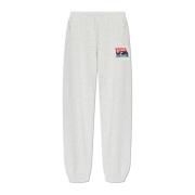 Sweatpants met logo Sporty & Rich , Gray , Unisex