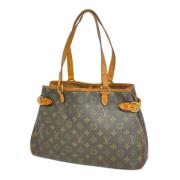 Pre-owned Fabric shoulder-bags Louis Vuitton Vintage , Brown , Dames