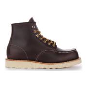 Klassieke Moc Toe Enkellaarzen Red Wing Shoes , Brown , Heren