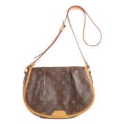 Pre-owned Fabric shoulder-bags Louis Vuitton Vintage , Brown , Dames