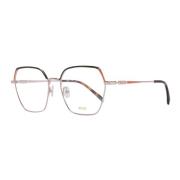 Rose Gold Vierkante Optische Brillen Emilio Pucci , Pink , Dames