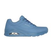 Stijlvolle herensneakers met geheugenschuim Skechers , Blue , Heren