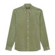 Corduroy overhemd regular Marc O'Polo , Green , Heren