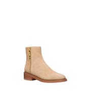 Platte Kamel Bootie voor Vrouwen Michael Kors , Brown , Dames