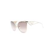 PR 50Zs Zvn3D0 Sunglasses Prada , Beige , Dames