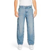 Blauwe Rits Knoop Heren Jeans Jack & Jones , Blue , Heren