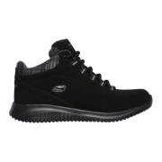 Sporty High-Top Sneakers Skechers , Black , Dames