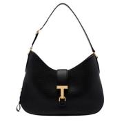 Zwarte Monarch Hobo Tas Tom Ford , Black , Dames