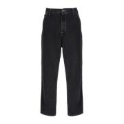 Straight Jeans Carhartt Wip , Black , Heren