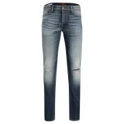 Klassieke Blauwe Heren Jeans Rits/Knoopsluiting Jack & Jones , Blue , ...