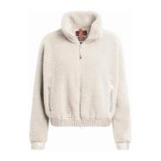 Gekruld Fleecejack Parajumpers , Beige , Dames