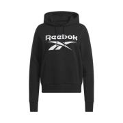 Fleece Hoodie Reebok , Black , Dames