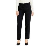 Daphne Houtskoolstreep Broek Fiveunits , Black , Dames