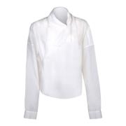 Witte overhemden voor zelfverzekerde vrouwen Quira , White , Dames