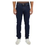 Slim Fit Five-Pocket Jeans Jacob Cohën , Blue , Heren