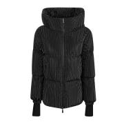 Zwarte Gewatteerde Winterjas Herno , Black , Dames