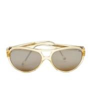 Pre-owned Acetate sunglasses Louis Vuitton Vintage , Yellow , Heren