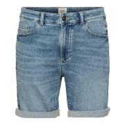 Casual Denim Shorts Camel Active , Blue , Heren