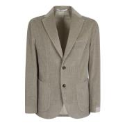 Militair Groene Blazer Eleventy , Beige , Heren