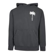 Urban Grey Sweatshirt Palm Angels , Gray , Heren