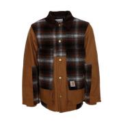 Highland Ribfluwelen Jas Carhartt Wip , Multicolor , Heren