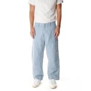 Dubbele Knie Werkbroek Carhartt Wip , Blue , Heren