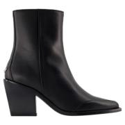 Leather boots Zadig & Voltaire , Black , Dames