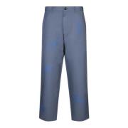 Grijze Stijlvolle Broek Comme des Garçons , Gray , Heren