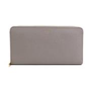 Pre-owned Leather wallets Celine Vintage , Gray , Dames